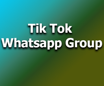 All Time Favorite Tik Tok Whatsapp Group
