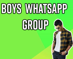 Boys Whatsapp Group