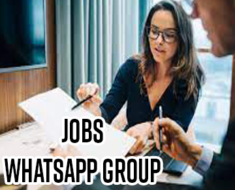 Jobs Whatsapp Group