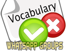 Vocabulary Whatsapp Group Links