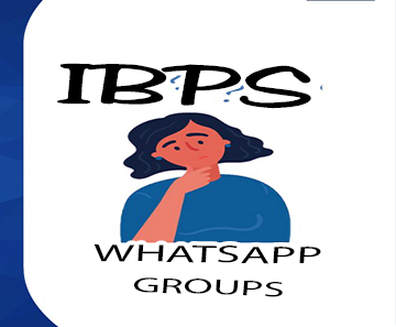 IBPS WHATSAPP GROUP's LINKS